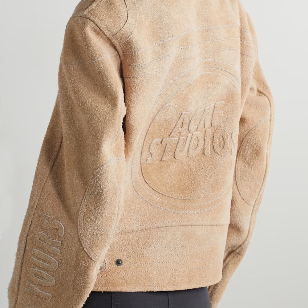 Acne Studios Forever Mine Suede Jacket